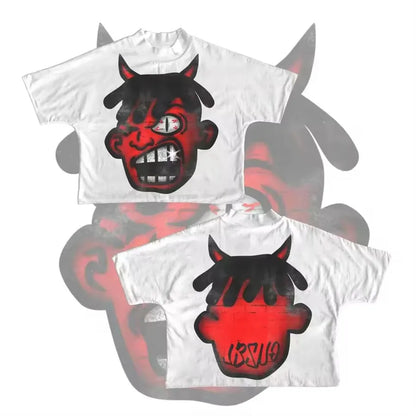 Designer Men'S T Shirts Y2K Shirt Harajuku Oversized High Quality Vintage Graphic Shirt Streetwear Top Goth Women Clothes Size S-3XL