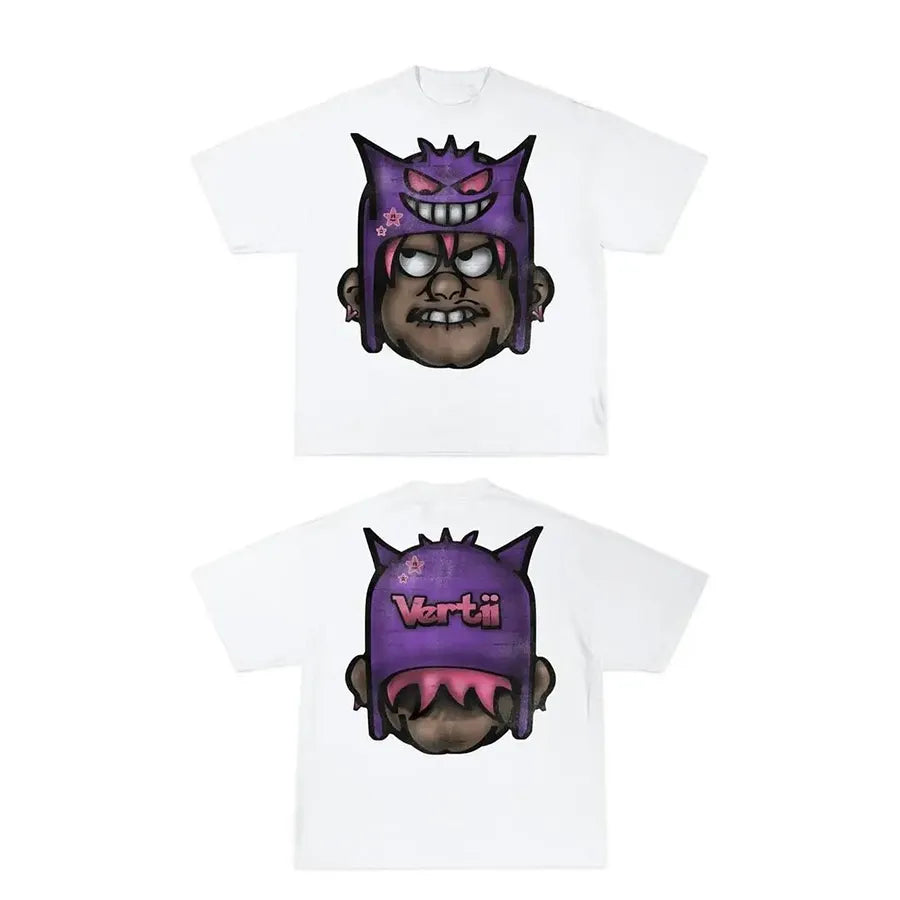 Designer Men'S T Shirts Y2K Shirt Harajuku Oversized High Quality Vintage Graphic Shirt Streetwear Top Goth Women Clothes Size S-3XL