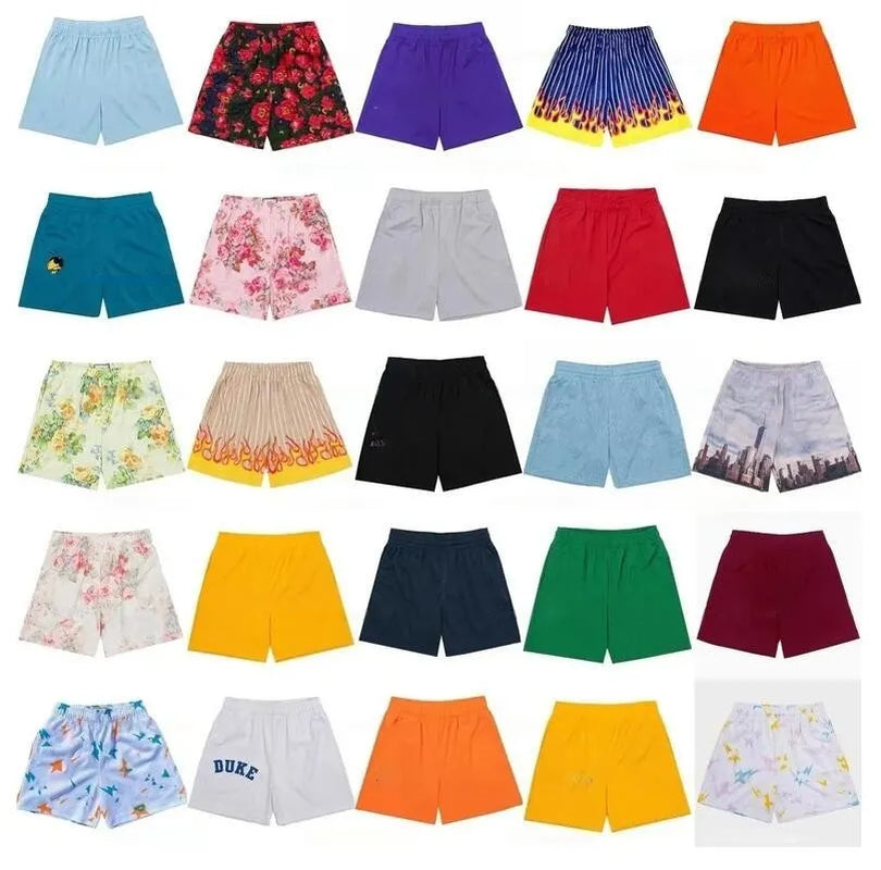 Designer Mens Short Mesh Swim Shorts Designer Womens Basketball Short Pants Running Cloud Top Fitness Loose Fit Football Sport Quarter Pants Asian Size M-3Xl