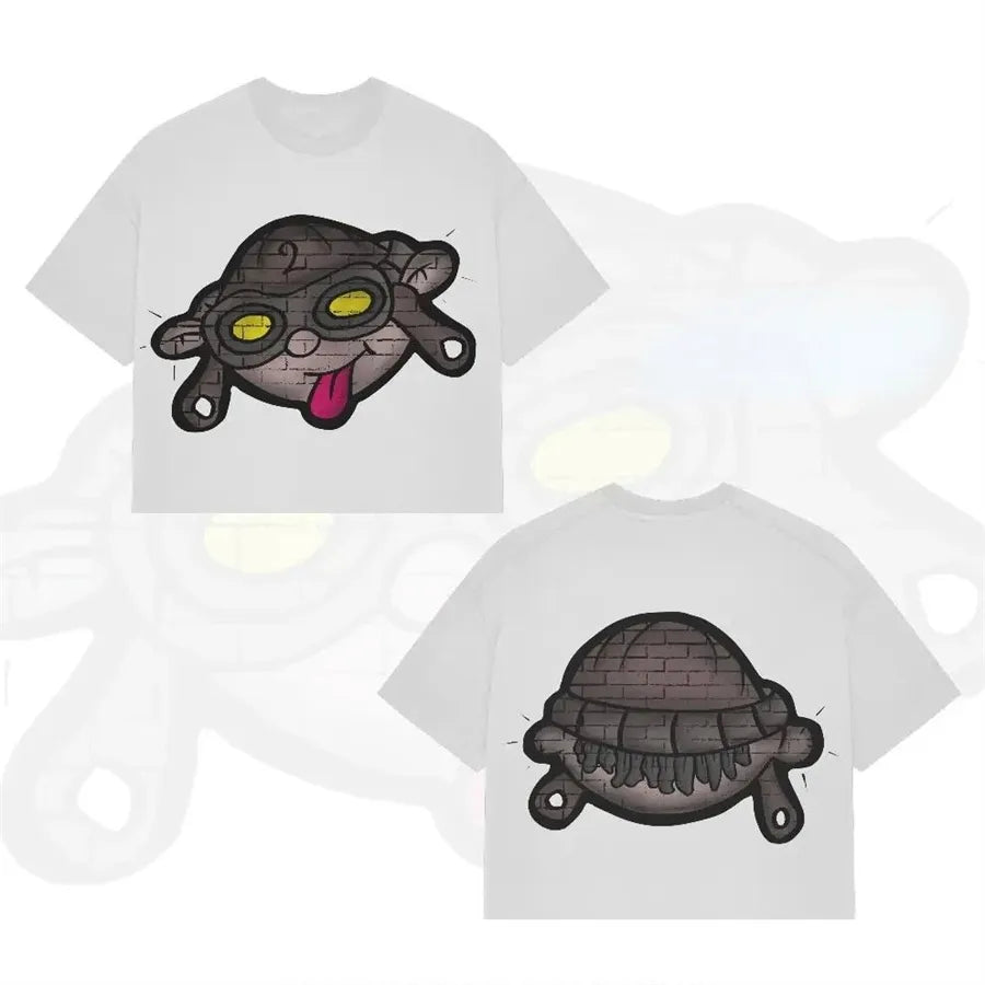 Designer Men'S T Shirts Y2K Shirt Harajuku Oversized High Quality Vintage Graphic Shirt Streetwear Top Goth Women Clothes Size S-3XL