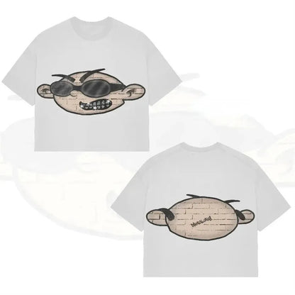 Designer Men'S T Shirts Y2K Shirt Harajuku Oversized High Quality Vintage Graphic Shirt Streetwear Top Goth Women Clothes Size S-3XL