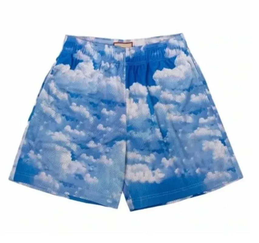 Designer Mens Short Mesh Swim Shorts Designer Womens Basketball Short Pants Running Cloud Top Fitness Loose Fit Football Sport Quarter Pants Asian Size M-3Xl