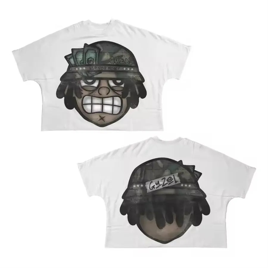 Designer Men'S T Shirts Y2K Shirt Harajuku Oversized High Quality Vintage Graphic Shirt Streetwear Top Goth Women Clothes Size S-3XL