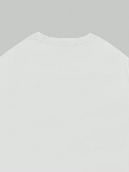 ROMWE Grunge Punk Men Skeleton & Slogan Graphic Tee for Halloween, School