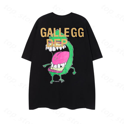 5A Mens Galery Designer T Shirt Mens Graffiti Tees Printing Letter Shirt 25SS Gallerydeptsweat Man Pants Luxurys Casual Street Shirts Design Shirts