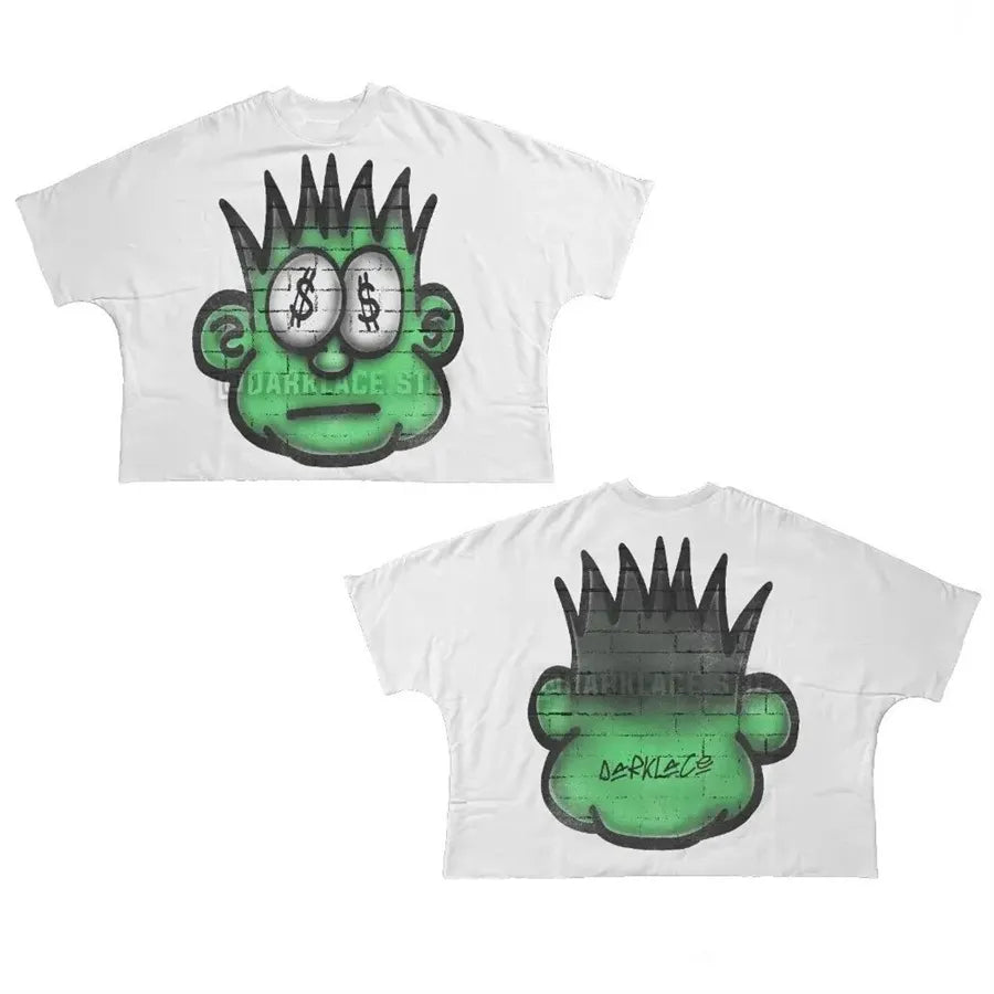 Designer Men'S T Shirts Y2K Shirt Harajuku Oversized High Quality Vintage Graphic Shirt Streetwear Top Goth Women Clothes Size S-3XL