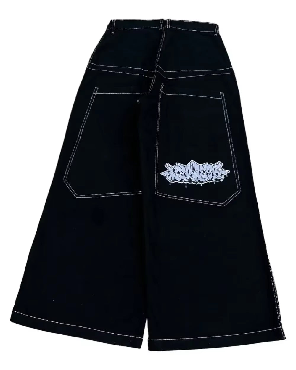 Y2K Baggy Jeans Men Harajuku 2000S Vintage Embroidered High Quality Jeans New Hip Hop Streetwear Men Women Casual Wide Leg Jeans