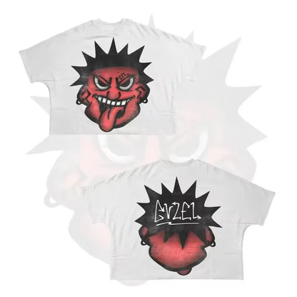 Designer Men'S T Shirts Y2K Shirt Harajuku Oversized High Quality Vintage Graphic Shirt Streetwear Top Goth Women Clothes Size S-3XL