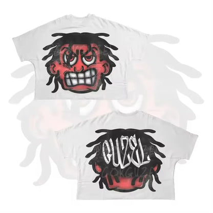 Designer Men'S T Shirts Y2K Shirt Harajuku Oversized High Quality Vintage Graphic Shirt Streetwear Top Goth Women Clothes Size S-3XL