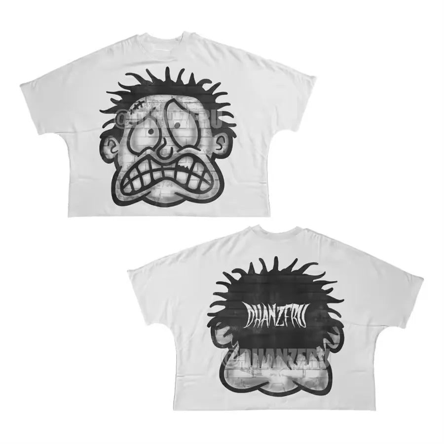 Designer Men'S T Shirts Y2K Shirt Harajuku Oversized High Quality Vintage Graphic Shirt Streetwear Top Goth Women Clothes Size S-3XL