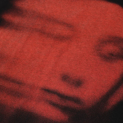 Men Washed Black T-Shirt Harajuku Streetwear Red Face Graphic T Shirt Cotton Vintage Tshirt Hipster Tops Tee Unisex Y2K