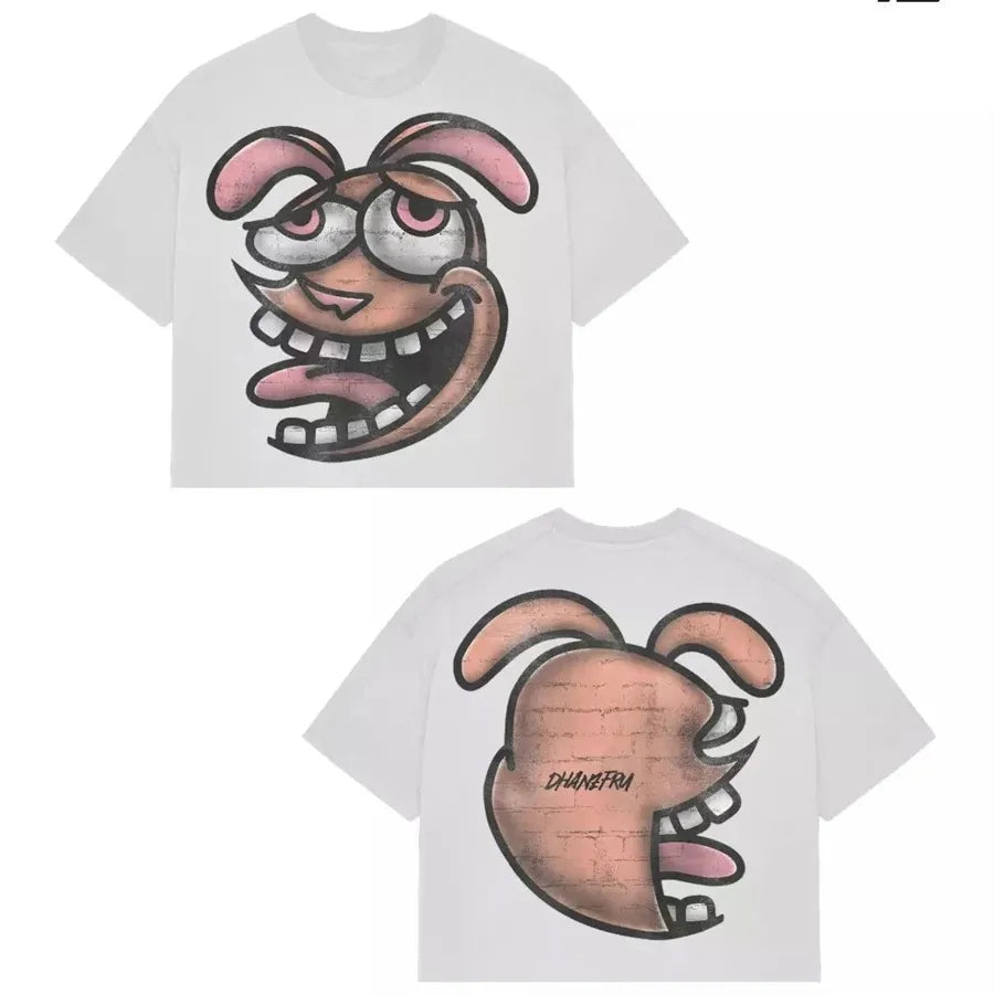 Designer Men'S T Shirts Y2K Shirt Harajuku Oversized High Quality Vintage Graphic Shirt Streetwear Top Goth Women Clothes Size S-3XL