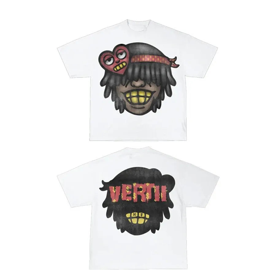 Designer Men'S T Shirts Y2K Shirt Harajuku Oversized High Quality Vintage Graphic Shirt Streetwear Top Goth Women Clothes Size S-3XL