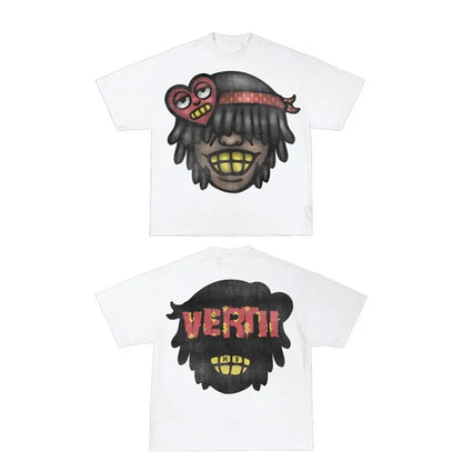 Designer Men'S T Shirts Y2K Shirt Harajuku Oversized High Quality Vintage Graphic Shirt Streetwear Top Goth Women Clothes Size S-3XL