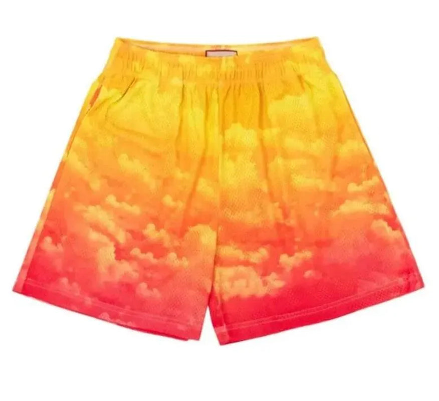 Designer Mens Short Mesh Swim Shorts Designer Womens Basketball Short Pants Running Cloud Top Fitness Loose Fit Football Sport Quarter Pants Asian Size M-3Xl