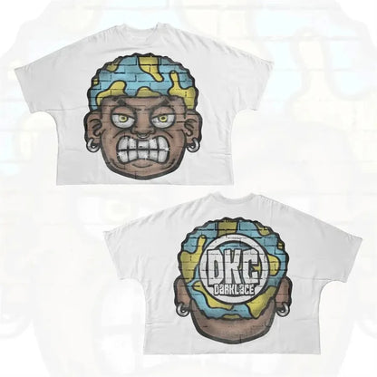 Designer Men'S T Shirts Y2K Shirt Harajuku Oversized High Quality Vintage Graphic Shirt Streetwear Top Goth Women Clothes Size S-3XL