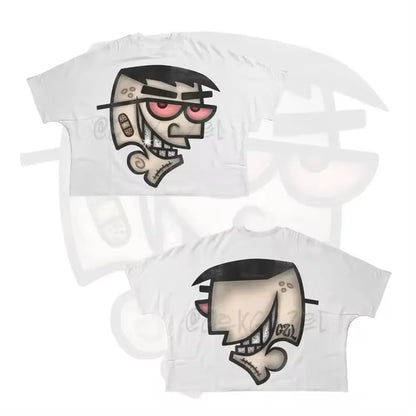 Designer Men'S T Shirts Y2K Shirt Harajuku Oversized High Quality Vintage Graphic Shirt Streetwear Top Goth Women Clothes Size S-3XL