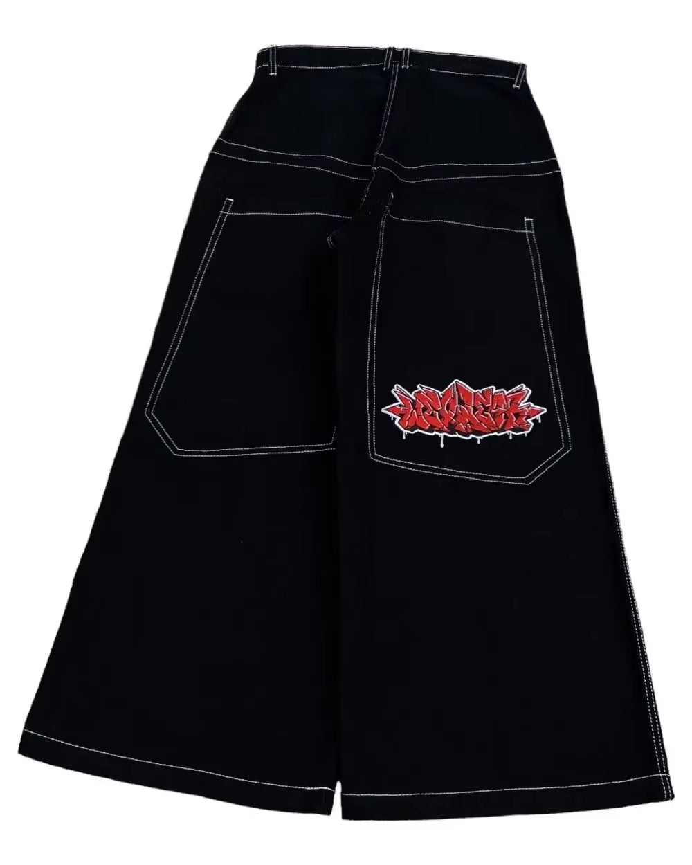 Y2K Baggy Jeans Men Harajuku 2000S Vintage Embroidered High Quality Jeans New Hip Hop Streetwear Men Women Casual Wide Leg Jeans